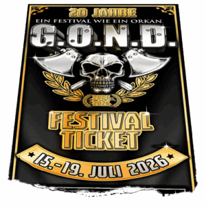Festivalticket für die G.O.N.D. 2026 – jetzt dein Ticket sichern