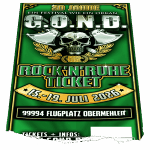 Rock’n’Ruhe Ticket für G.O.N.D. 2026 – Festivalerlebnis mit Komfort