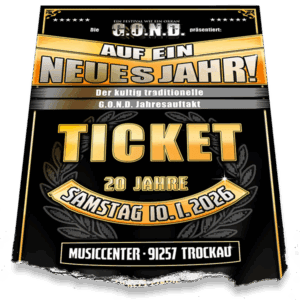 Festivalticket für die G.O.N.D. 2026 – jetzt dein Ticket sichern