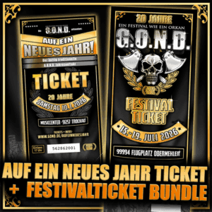 Festivalticket für die G.O.N.D. 2026 – jetzt dein Ticket sichern
