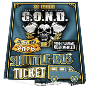 Festivalticket für die G.O.N.D. 2026 – jetzt dein Ticket sichern